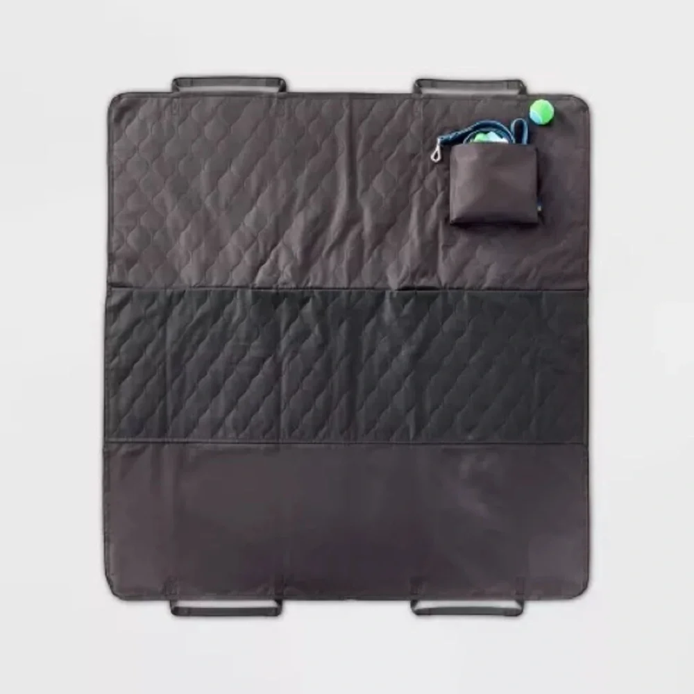 OPEN STORY NWT pet travel car blanket -black